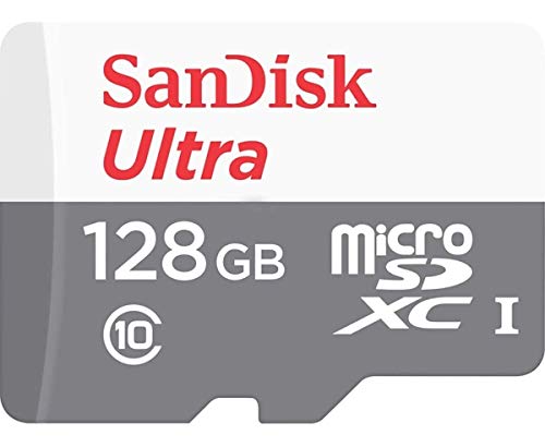 SanDisk Ultra 128GB MicroSDXC Memory Card with Adapter