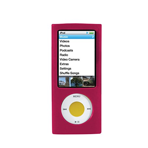 Silicone Case for iPod Nano 5th Generation, Pink