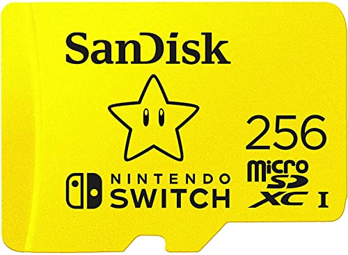 SanDisk 256GB MicroSD Nintendo Switch Memory Card