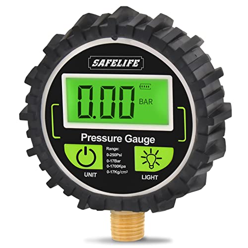 SAFELIFE Digital Tire Pressure Gauge