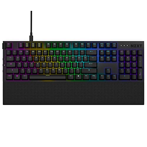 NZXT Function Full-Size USB Gaming Keyboard – Gateron Red