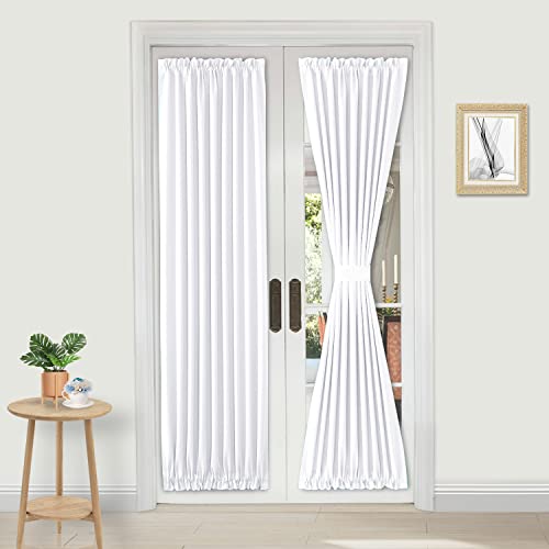 French Door Curtains - Rod Pocket Thermal Blackout Curtain