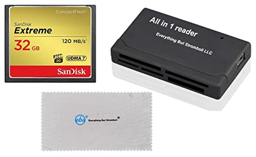 SanDisk Extreme 32GB CF Memory Card with Accessories