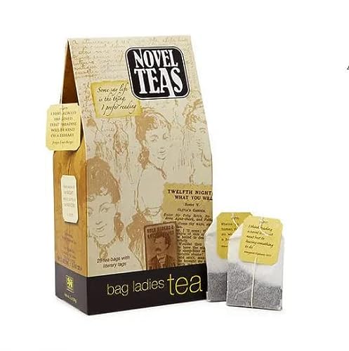 Book Lover's Tea - Individually Tagged Teabags with Literary Quotes