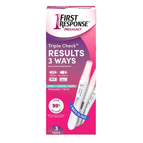 First Response Pregnancy Test Triple Check Kit