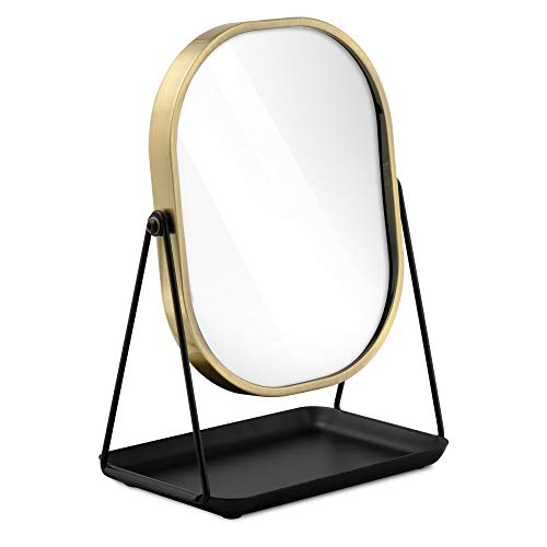 Navaris Table Top Mirror - Elegant and Functional