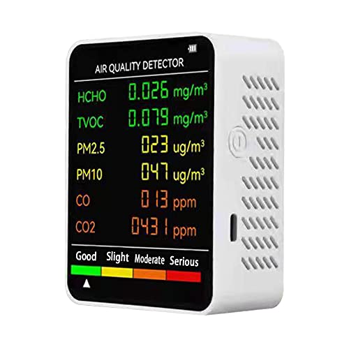 Air Quality Detector - 6 in 1 Multifunctional Air Gas Tester