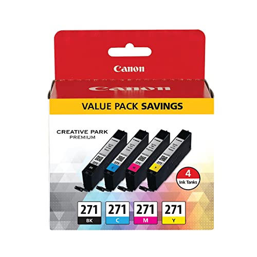 Canon CLI-271 BK/CMY Ink Value Pack