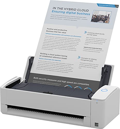Compact Wireless Document Scanner with Intelligent Features