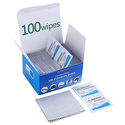 ALIBEISS Pre-Moistened Lens Wipes
