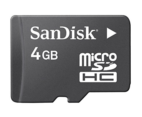 Sandisk 4GB MicroSDHC Memory Card