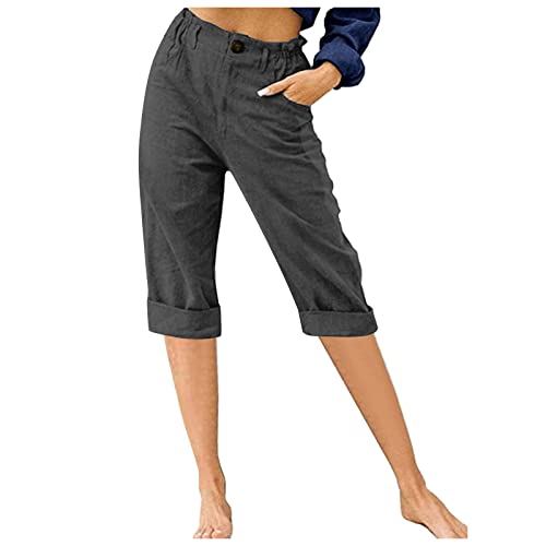 Stessotudo Capris for Women Summer Casual Pants