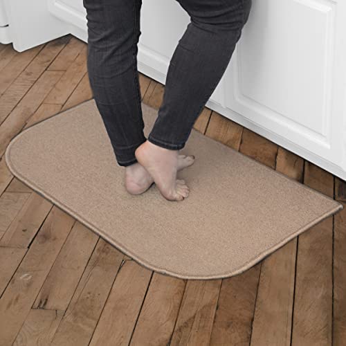 Stain Resistant Kitchen Rugs with Latex Backing