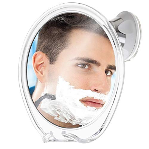 Fogless Shower Mirror with Razor Hook