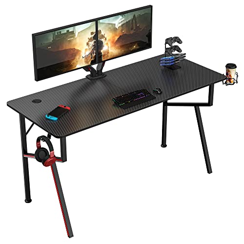 Eureka Ergonomic Gaming Desk - Professional Gamer Workstation