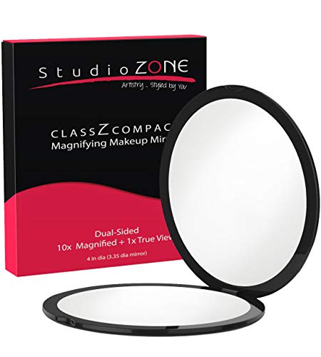 Compact Mirror - 10X Magnifying Makeup Mirror