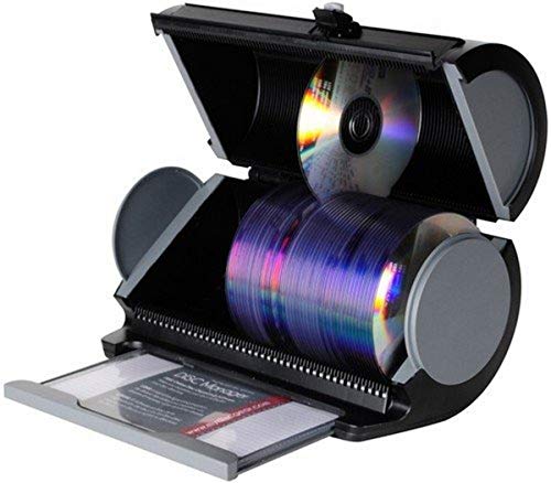 Atlantic 80 Disk Storage Manager - Efficient and Compact Media Organizer