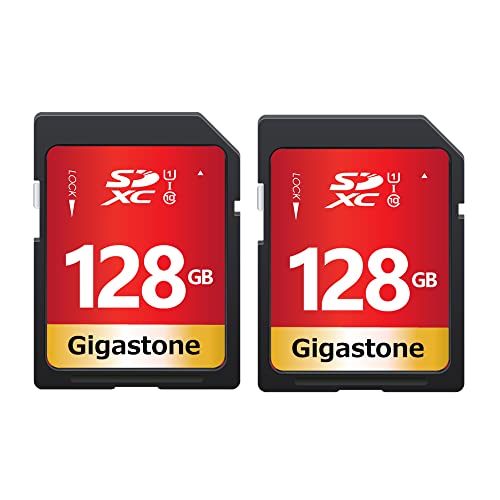 Gigastone 128GB SD Card 2-Pack