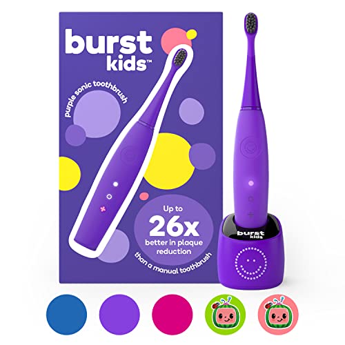 BURSTkids Soft Bristle Kid & Toddler Electric Toothbrush