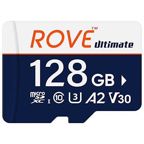 ROVE Ultimate Micro SD Card 128GB with USB 3.2 Type C Card Reader