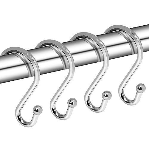 Durable Metal Shower Curtain Hooks