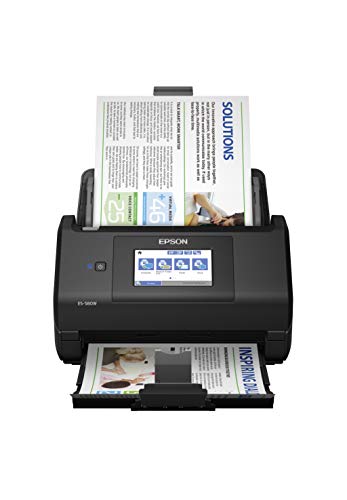 Epson ES-580W Wireless Color Duplex Desktop Document Scanner