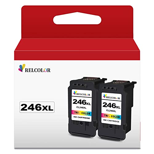 Relcolor Ink Cartridge Color Combo for Cannon Printers