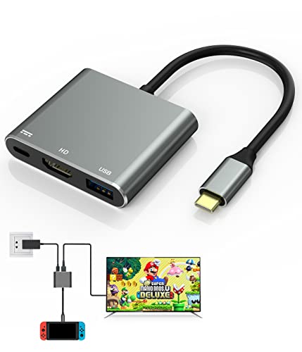 Portable 4K HDMI Switch Adapter Docking Station