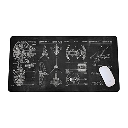 Spaceship Space Mouse mat - Functional and Stylish Gaming Desk Pad