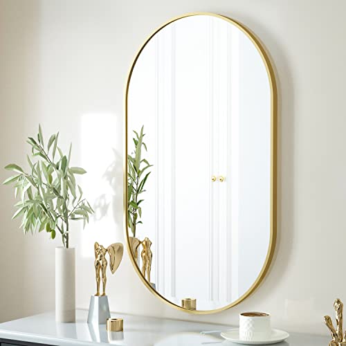 HARRITPURE Oval Bathroom Mirror