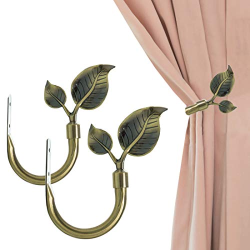 Leaf Shaped Curtain Holdbacks