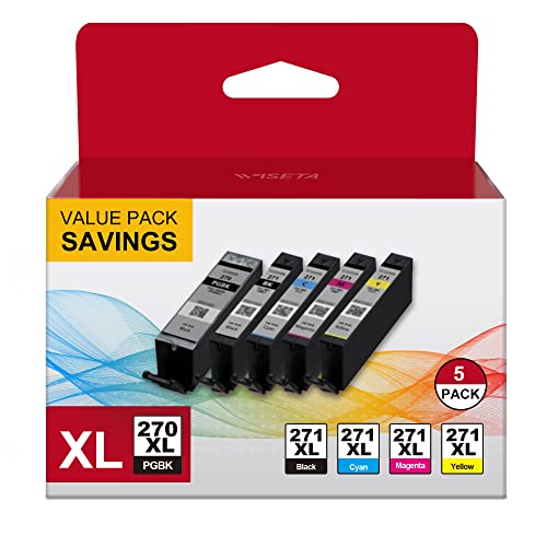 WISETA Compatible Ink Cartridges for Canon Printers