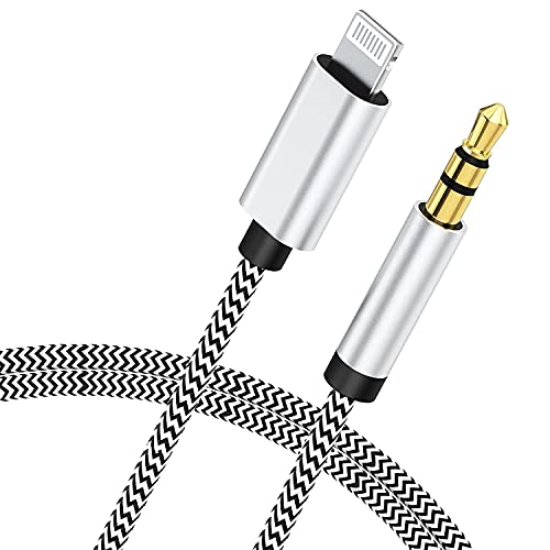 Apple MFi Certified iPhone to 3.5mm Car AUX Stereo Audio Cable
