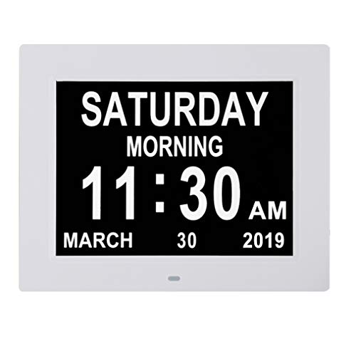 TMC Digital Clock with Date and Day of Week