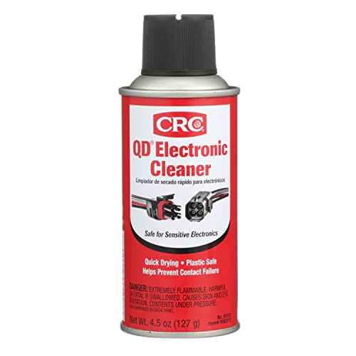 CRC Electronic Cleaner 05101 – 4.5 oz, Safe for Sensitive Electronics