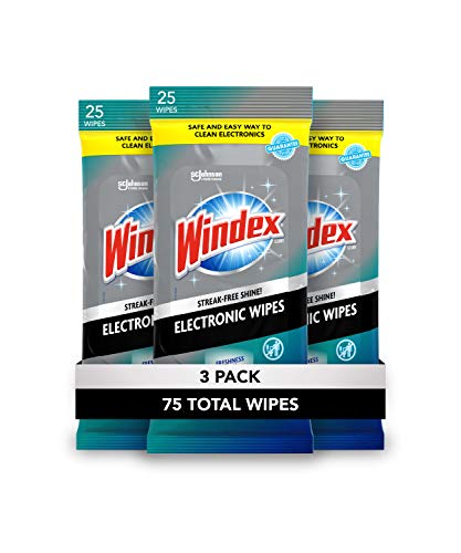 Windex Electronics Screen Wipes - Pack of 3