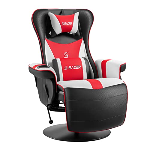 VICTONE Racing Style Gaming Recliner Chair