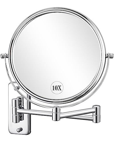 DECLUTTR 8 Inch Wall Mounted Magnifying Mirror