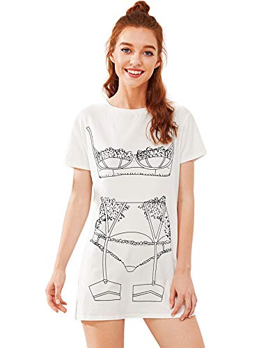 Floerns Funny Lingerie Nightgown