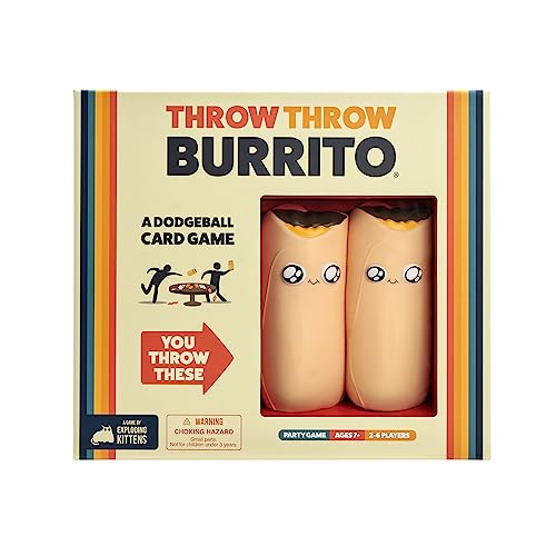 Throw Throw Burrito - A Unique Dodgeball Card Game