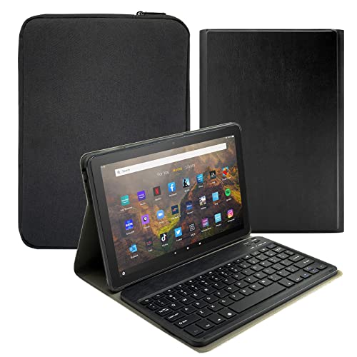Fire HD 10 Keyboard Case with Bluetooth Keyboard & Protective Cover