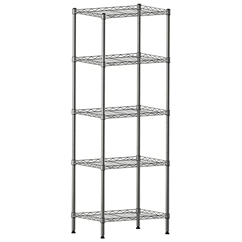 YOHKO Metal Rack Adjustable Storage Shelves