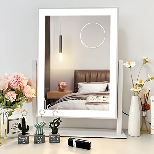 Acoolda Lighted Makeup Mirror with 3 Color Lighting Modes