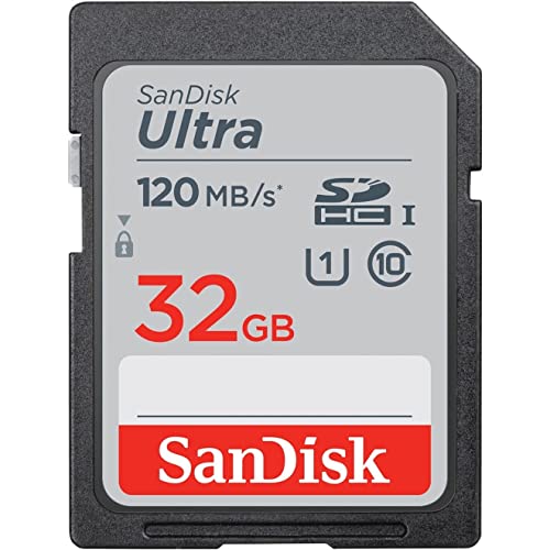 SanDisk 32GB Ultra SDHC UHS-I Memory Card