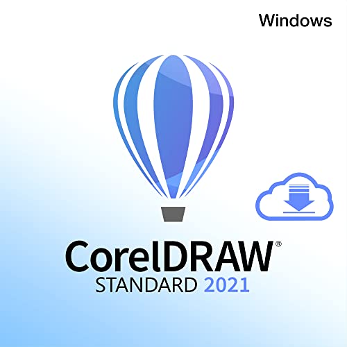 CorelDRAW Standard 2021 - Graphic Design Software for Hobby or Home Business