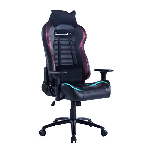 Massage Gaming Chair - Big and Tall Racing Game Chair