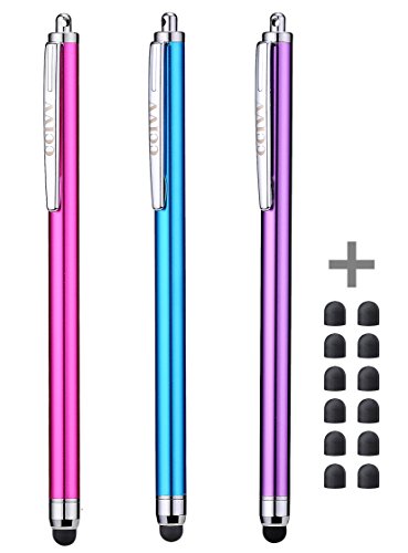 Stylish Stylus Pens for Touch Screens - Ideal for iPad, iPhone, Kindle Fire
