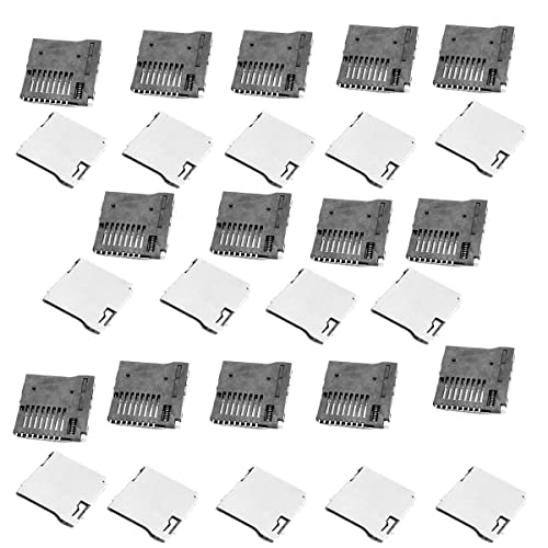 15 Pack SD Card Slot Sockets PCB Mount Connector