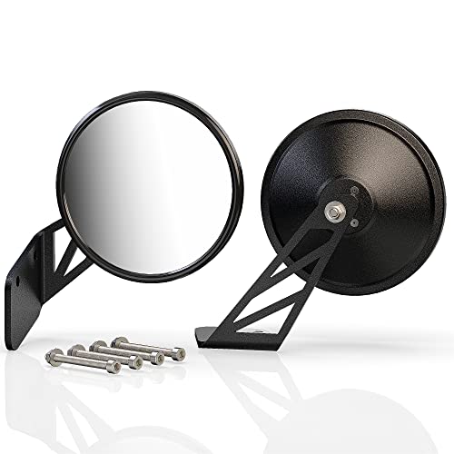 MZS X3 Side Mirrors with Racing Style Convex Design