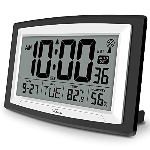 Atomic Clock with Temperature and Humidity Display